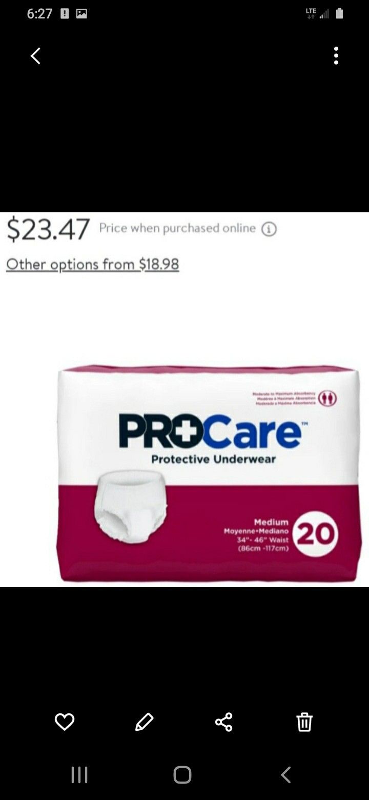 Incontinence Supplies.