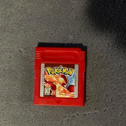 Pokemon RED! GameBoy Game Super Rare And In Great Condition!