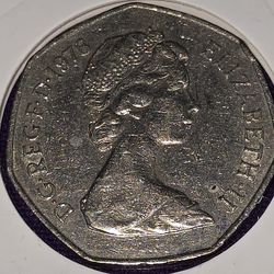 1978 Great Britain 50 New Pence Coin