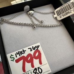 White Gold Bracelet 