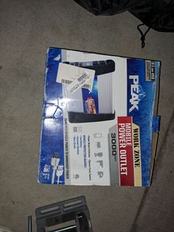 Peak mobile power outlet