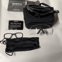 Smith Aegis Ballistic Sunglasses Kit w/ Case & Lenses