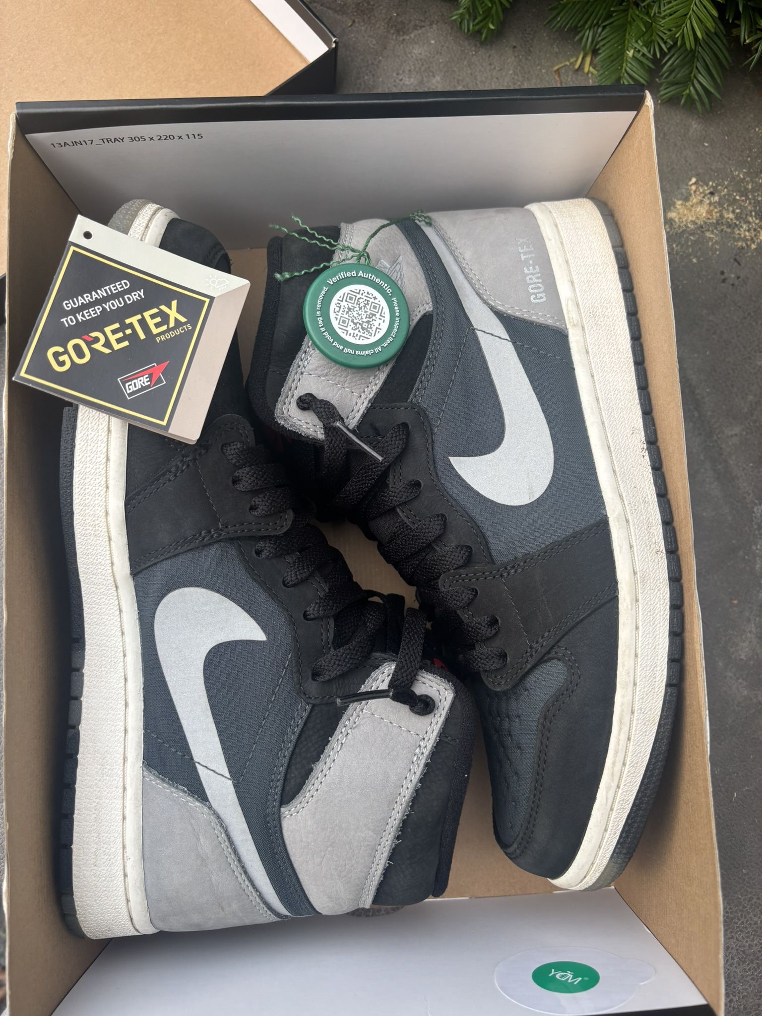 Jordan 1 Element Particle Grey