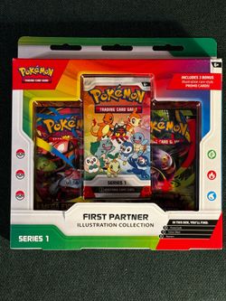 Pokémon First Partner Illustration Collection Brand new sealed