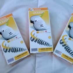 Cockatoo 3-D Puzzle Kits