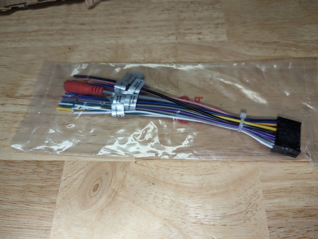 Replacement Wire Harness For Dual: XDCPA10BT/ XDCPA11BT/ XDCPA73W