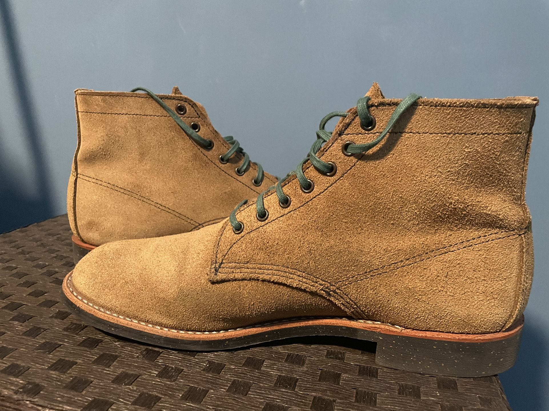 Red wing shop merchant olive mohave