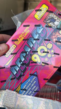 Panini Decades 90s Multi-Sport Trading Cards Box