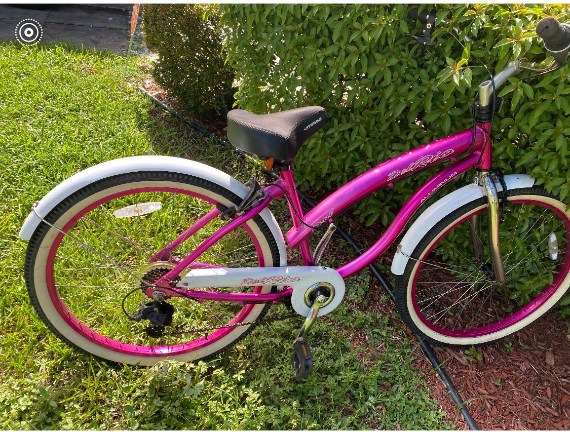 26" Cruiser Women's Bike, Hot Pink