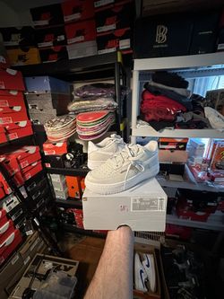 Nike Air Force 1 Low “Light Bone”  Brand New! Size: 5Y (6.5W)