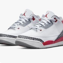 Jordan 3 retro big Kids Sz 13 