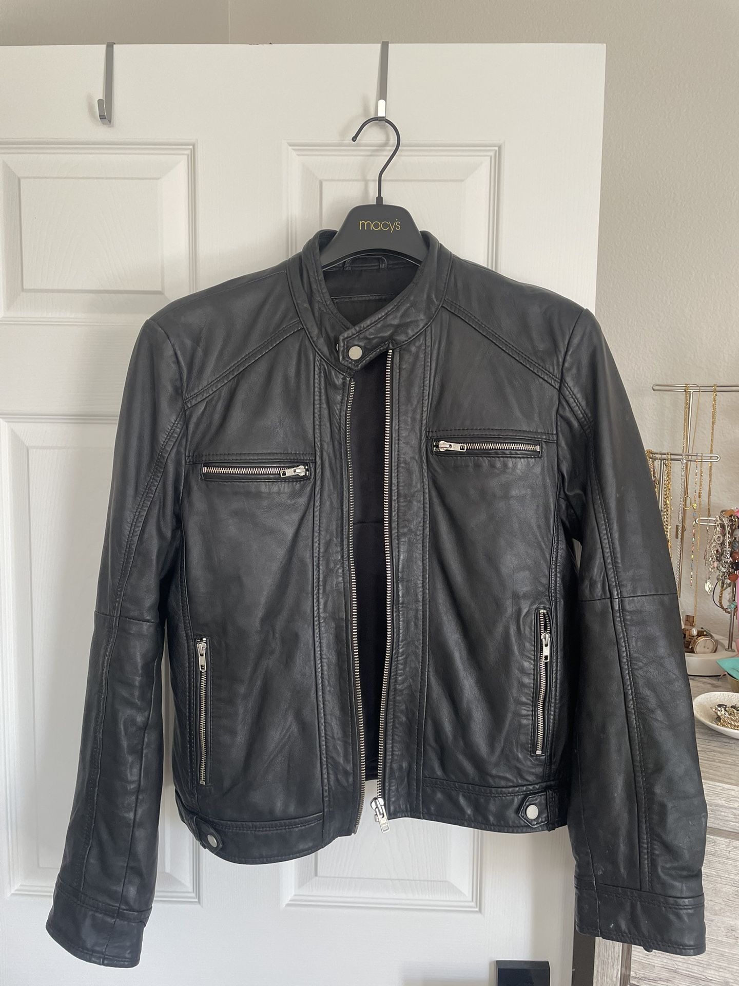 Barney’s Leather Jacket