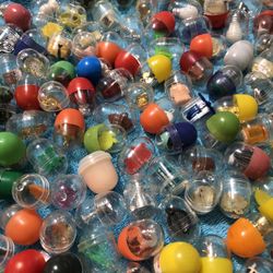 210 Gumball Charms & Cases Collection Over 50 Yrs Old