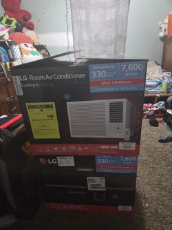 Got 2 Ac/heaters. Brand new. Didn't even use for a day