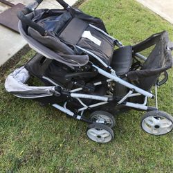 Duo Glider Double Stroller Hose Down Before Use