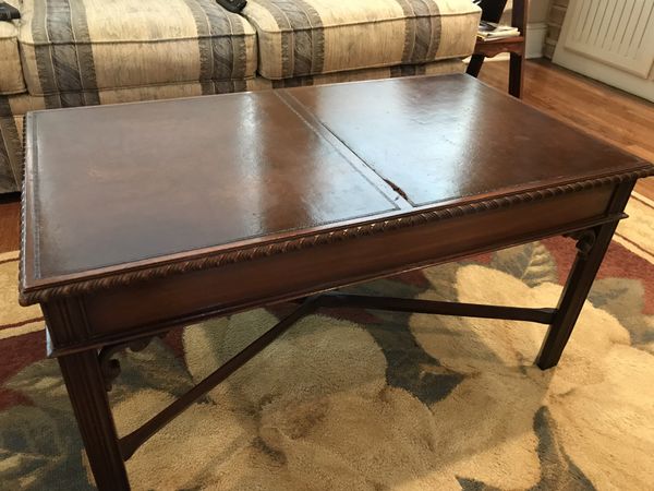 True Grand Rapids Antique solid Mahogany Coffee Table for ...