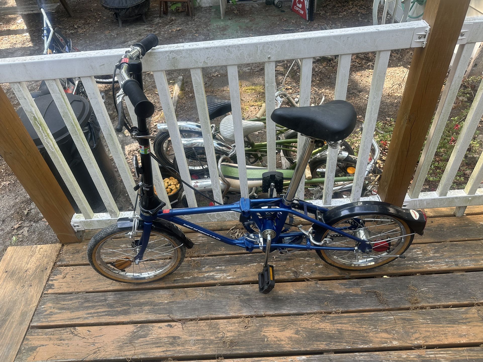 New Dahon Folding 3 Speed Bike With Bag