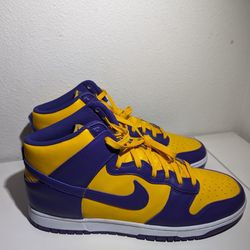 Nike High Dunk Lakers Size 15