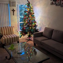 7” Inch Pre Lit Christmas Tree