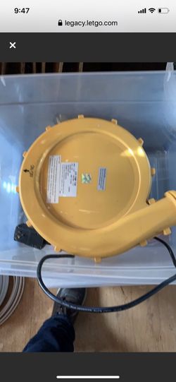 Blower for bounce house