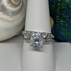 Wedding/engagement Set Sz 9 $8