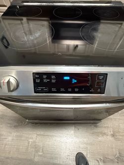 Electric Range in Stainless Steel