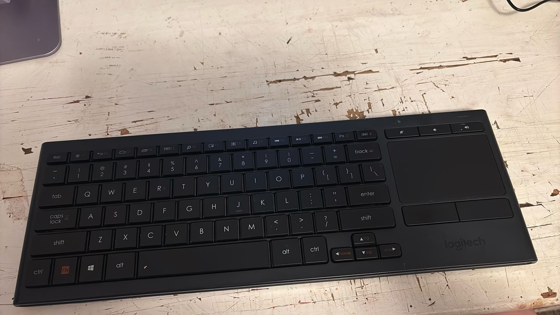 Logitech K830 Keyboard With Touchpad