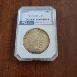Proof Like 1878-s Morgan Silver Dollar Ms66+