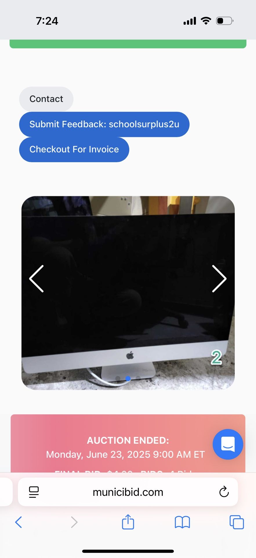 Apple I Mac 2017