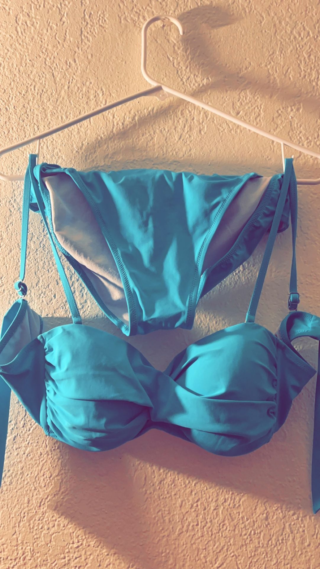Turquoise 2 piece Bikini 