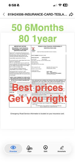 Philly insurance cards
