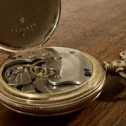 Vintage 14k Elgin Pocket Watch 