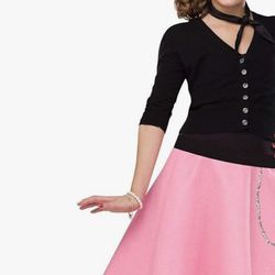 50s pink skirt  