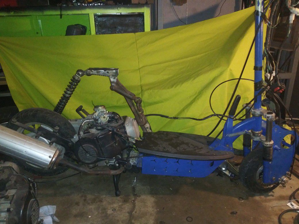Project rat rod scooter