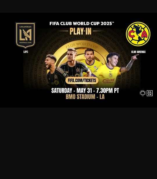 LA FC VS CLUB AMERICA TICKETS