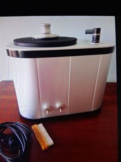 Hanss Acoustics pro vinyl record album cleaner electronic machine 33 & 45s and accessories