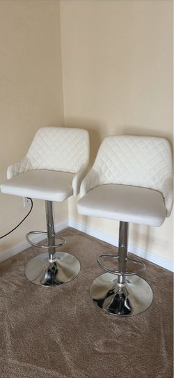 Swivel bar stools set of 2