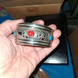 3.5 Silver Plated Cuff