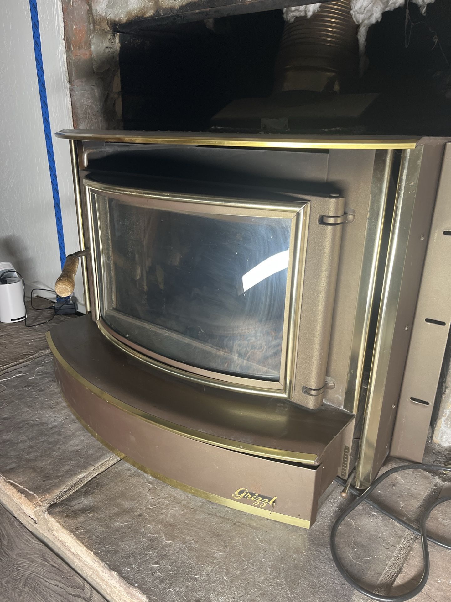 🔥 Grizzly Wood Burning Stove – Great Condition 🔥