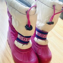 Kid’s Sorel Winter Snow Rain Boots 13