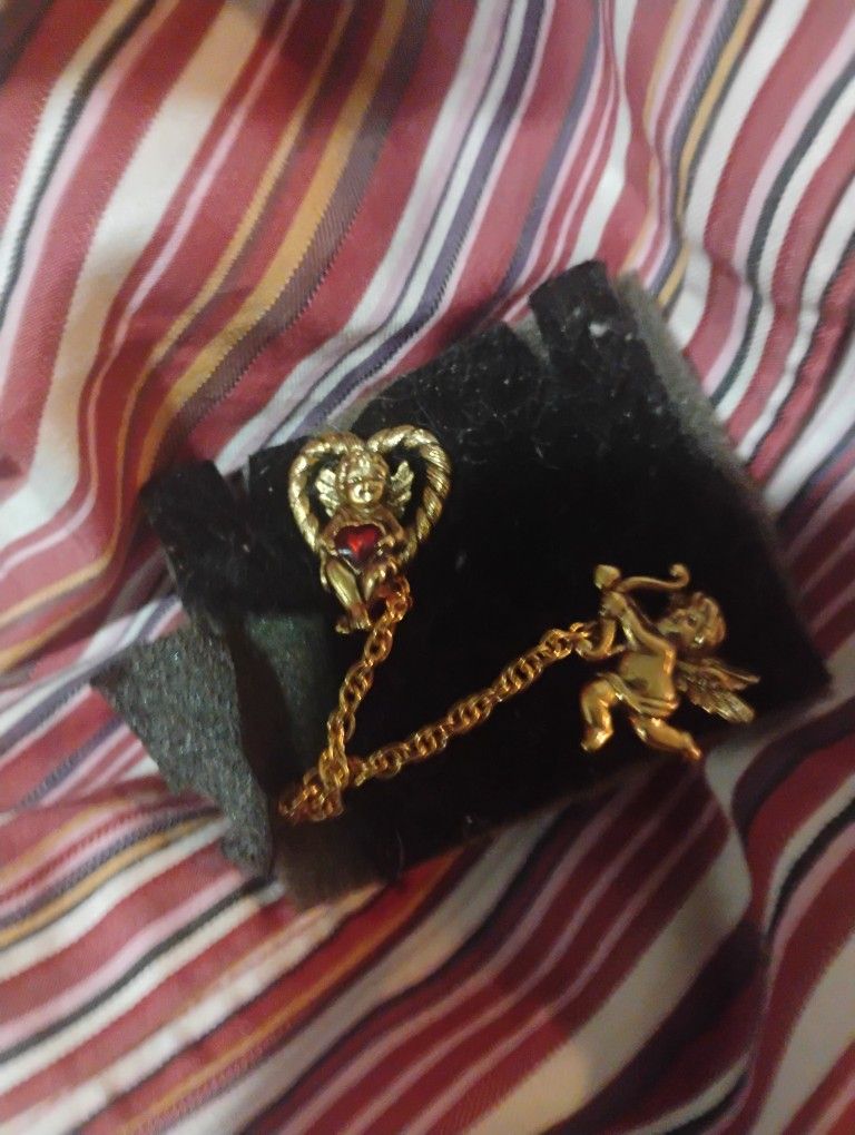 Avon Cherub Pins