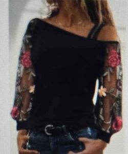 Women's floral blouse
