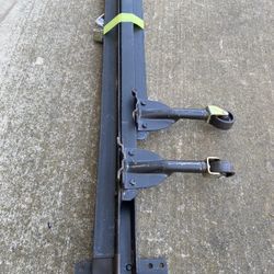 Queen metal bed frame with wheels