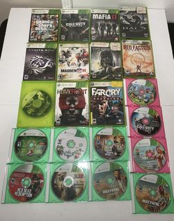 Xbox 360 Video Games -$5 EACH