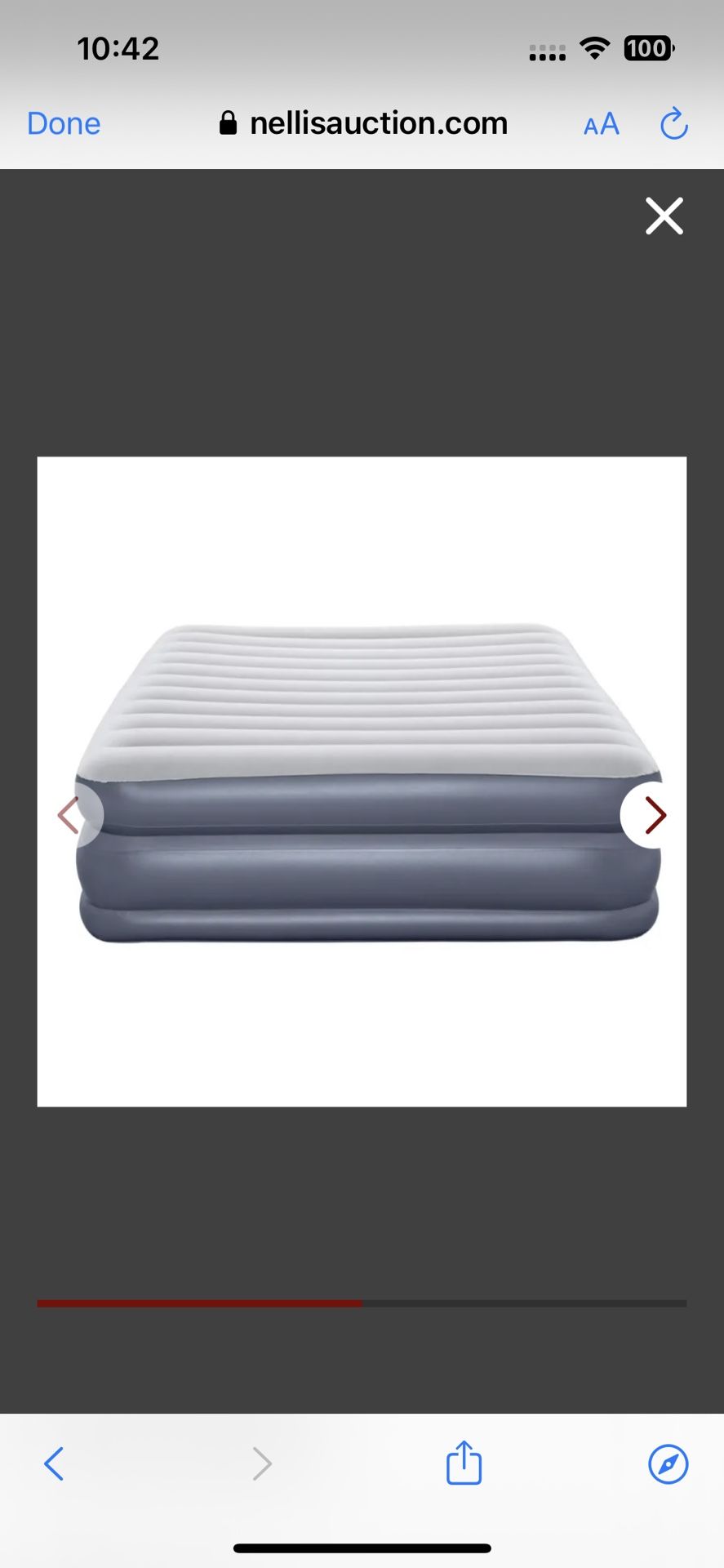 Ozark Trail Tritech QuadComfort 18in Air Mattress Antimicrobial Coating With Built-In AC Pump, Queen