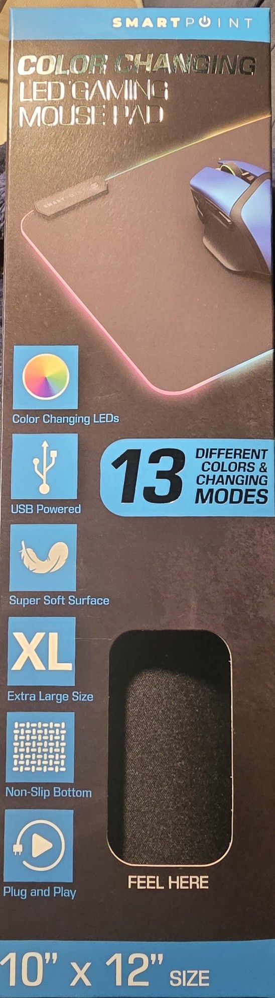 Color Changing LED Gaming Mouse Pad