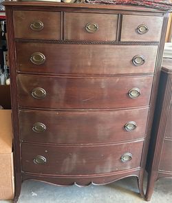 2 Antique Dressers Solid Wood , more than a 75 yrs. Old.., need some work on the top ..$100.00 EA. Or $180.00 BOTH (Please Read Description )
