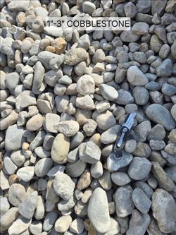 1"-3" Cobble Stone Delivered
