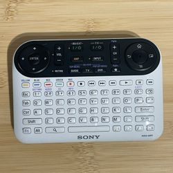 Sony nsg-mr remote control keyboard for Google TV w/batteries - Untested