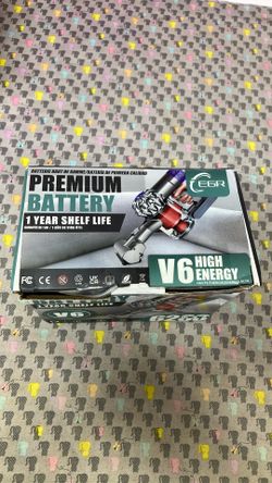 Dyson V6 battery 6200mAh